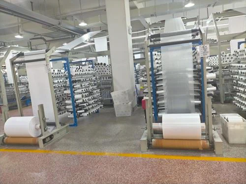 Pp White Virgin e Pp Tecido Virgem Transparente para Cliente Escolher